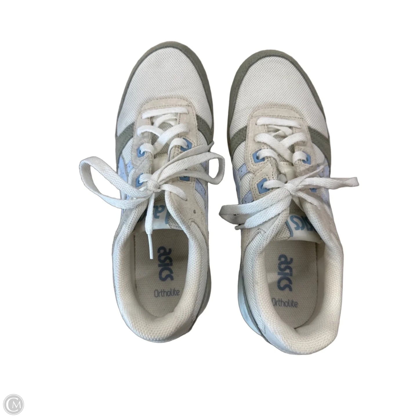 Shoes Athletic By Asics In Blue & Grey, Size: 9.5