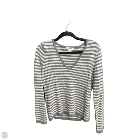 Sweater By Michael By Michael Kors In Striped Pattern, Size: L