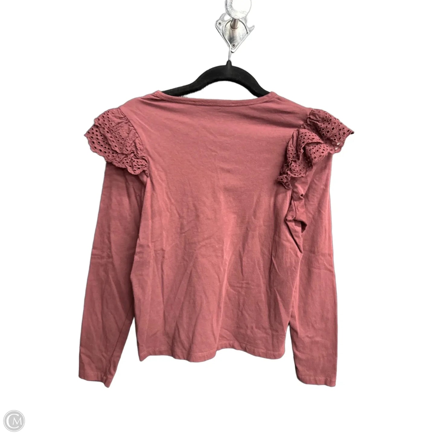 Top Long Sleeve By Joes Jeans In Maroon, Size: M