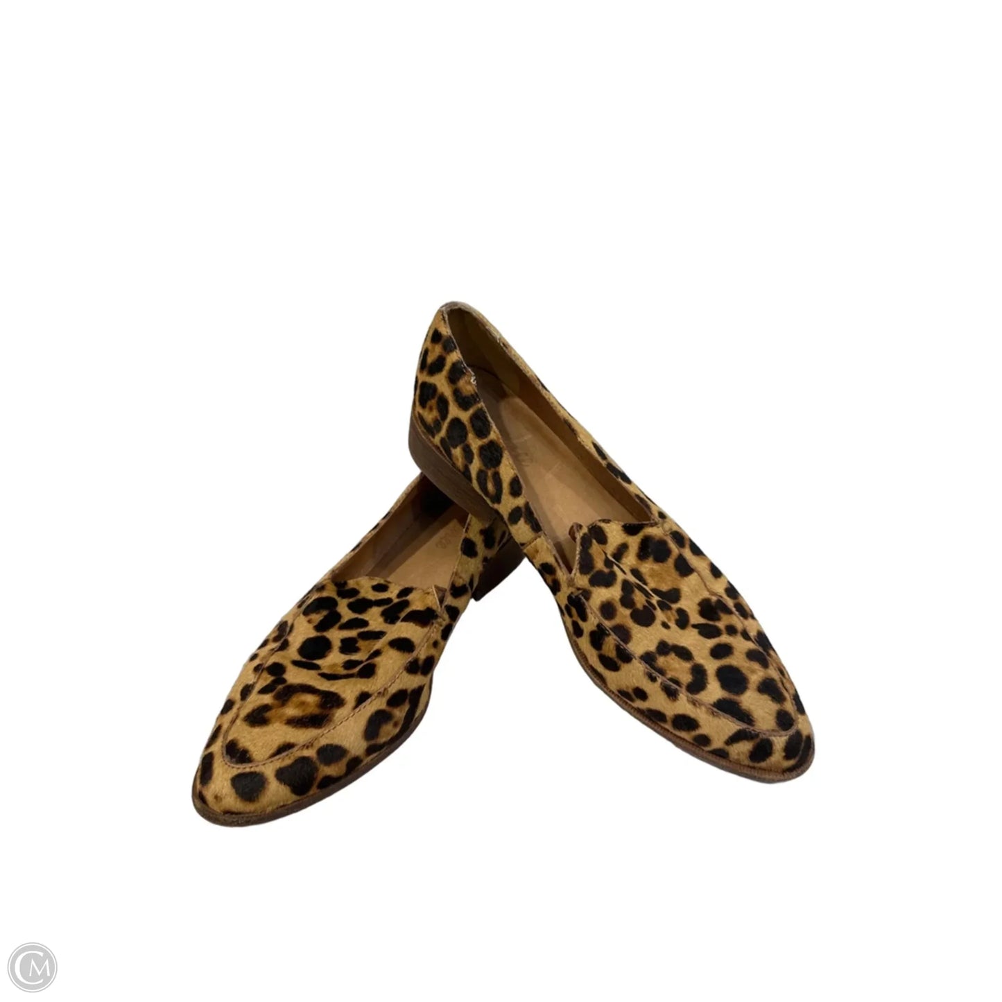 Shoes Flats By Madewell In Animal Print, Size: 10