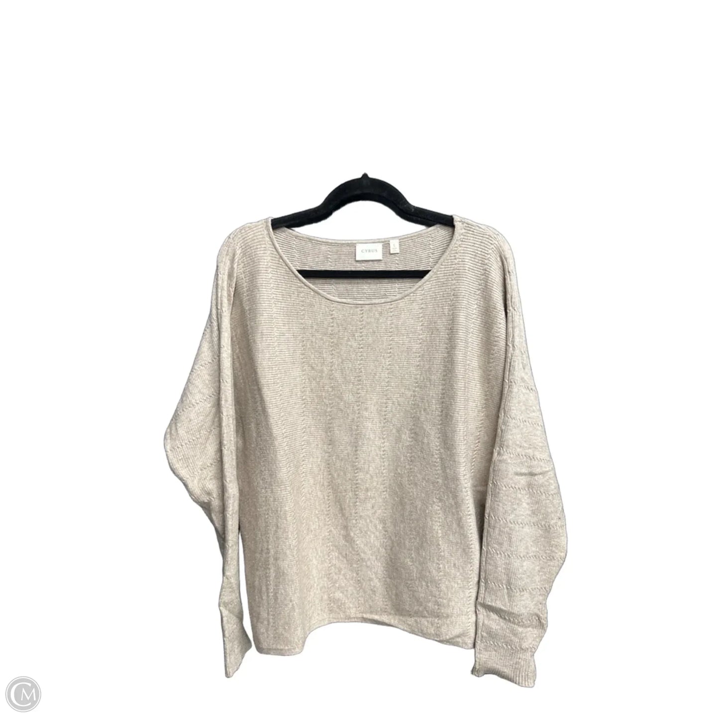Sweater By Cyrus In Tan, Size: L