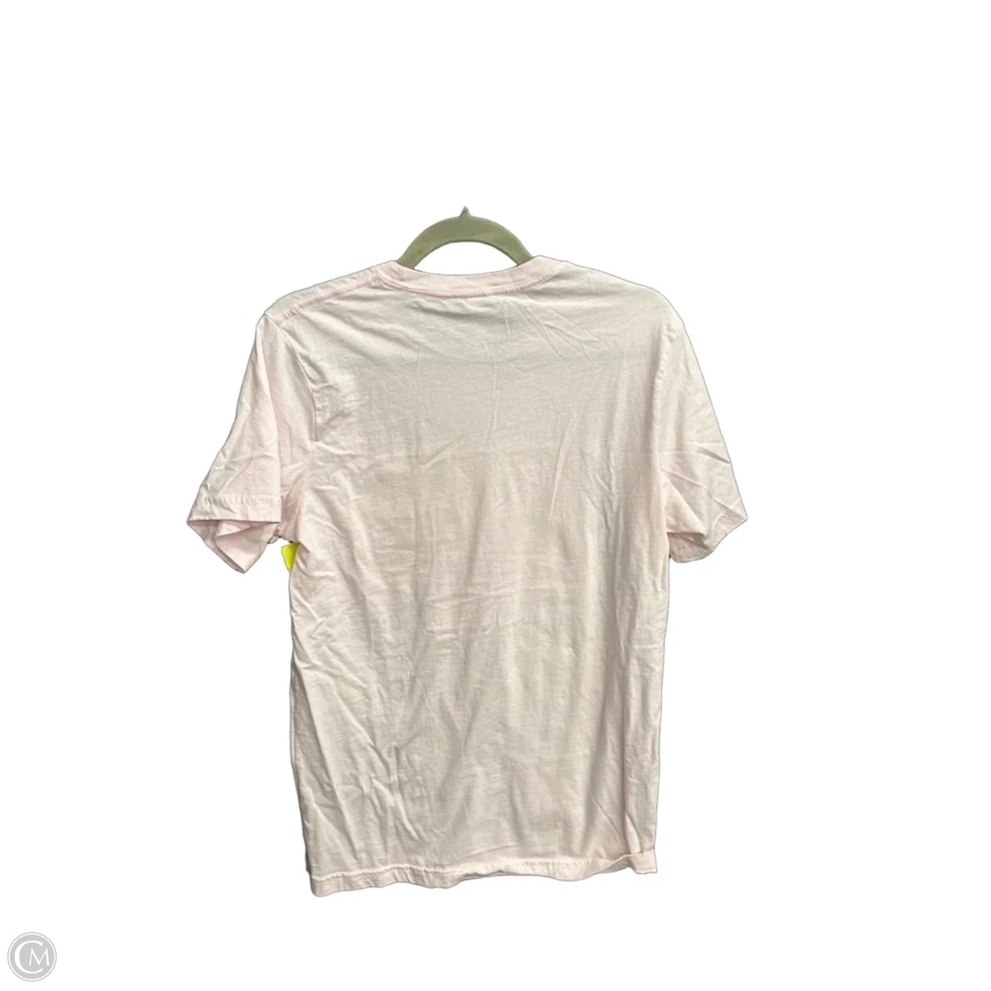 Top Short Sleeve By Canvas In Pink, Size: M