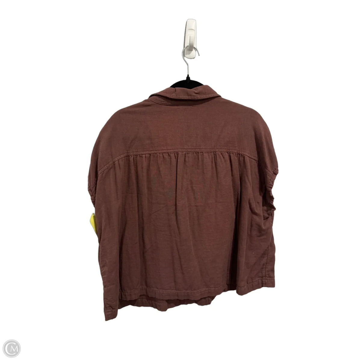 Top Short Sleeve By Torrid In Brown, Size: 1x