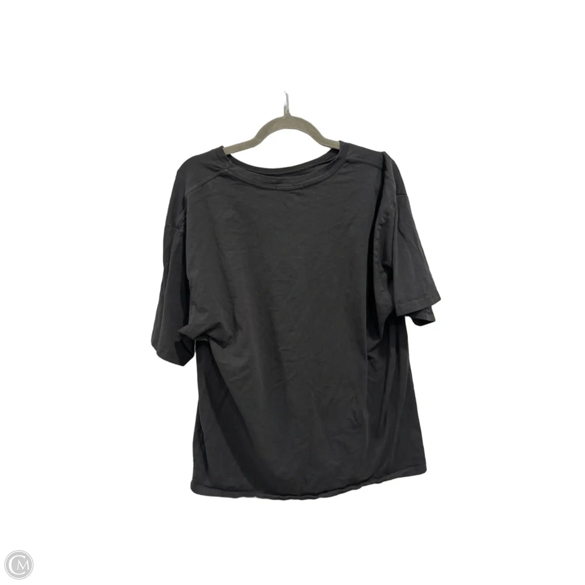 Top Short Sleeve By Clothes Mentor In Grey, Size: 1x