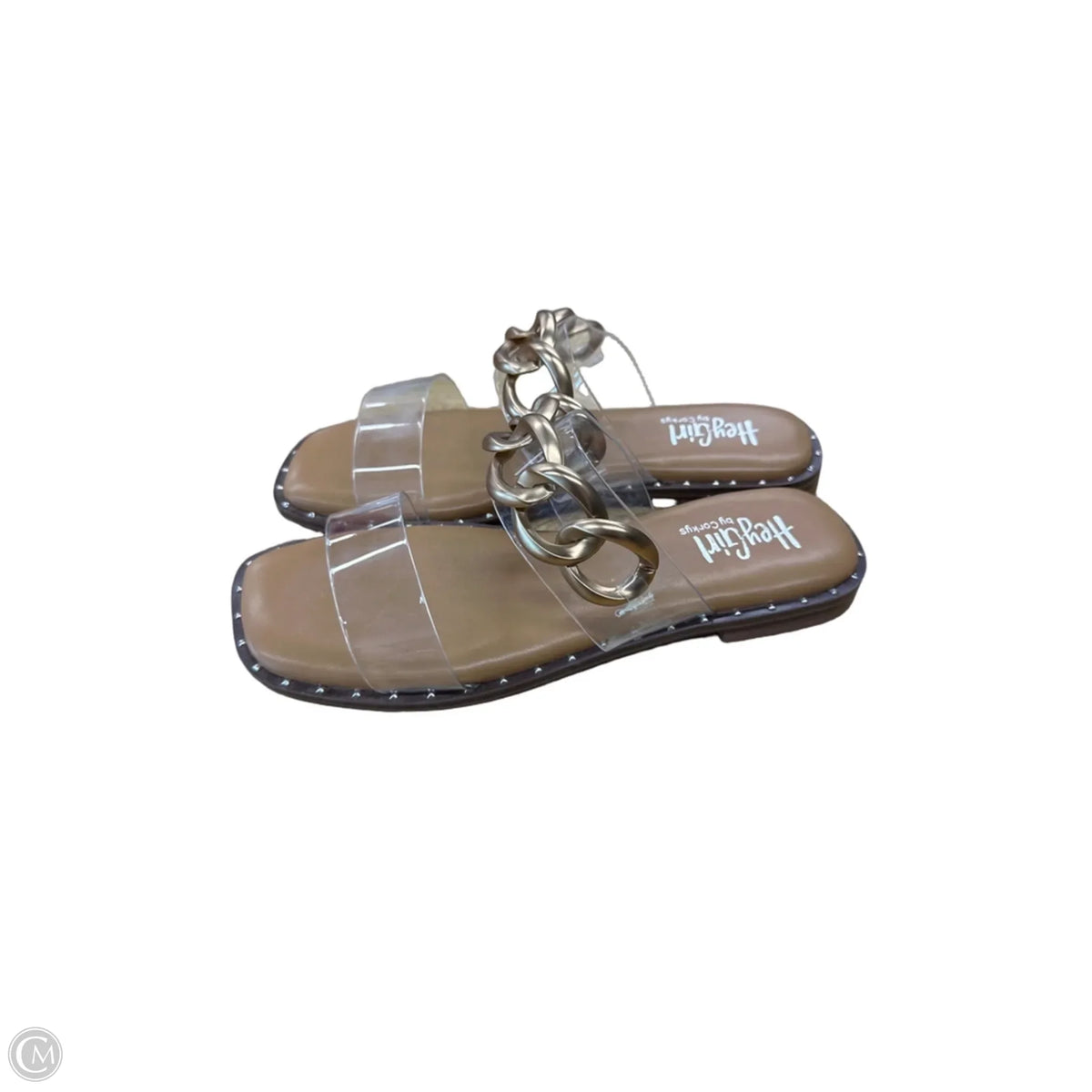 Sandals Flats By Corkys In Clear, Size: 8