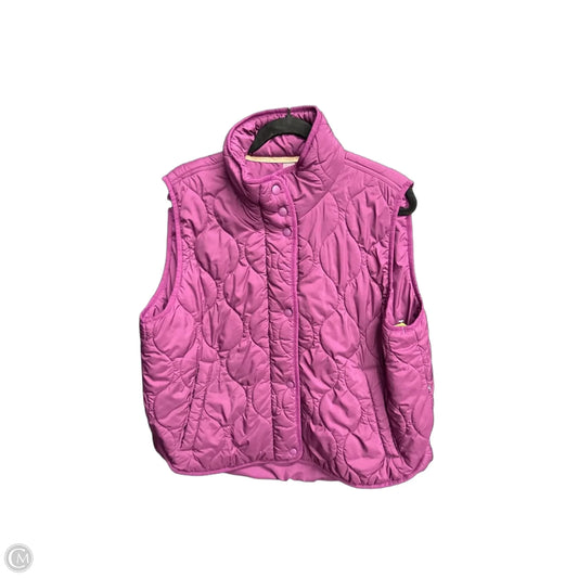 Vest Puffer & Quilted By Lou And Grey In Purple, Size: L