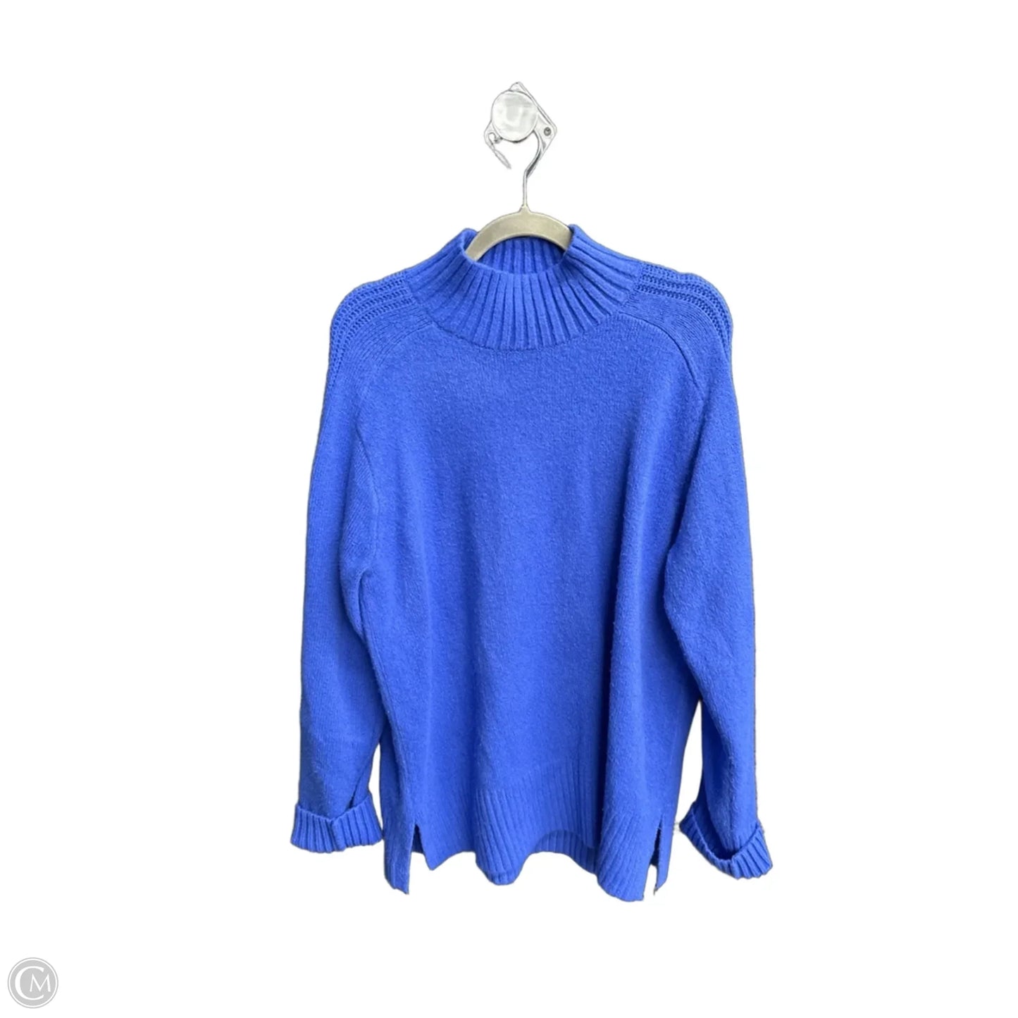 Sweater By Loft In Blue, Size: L