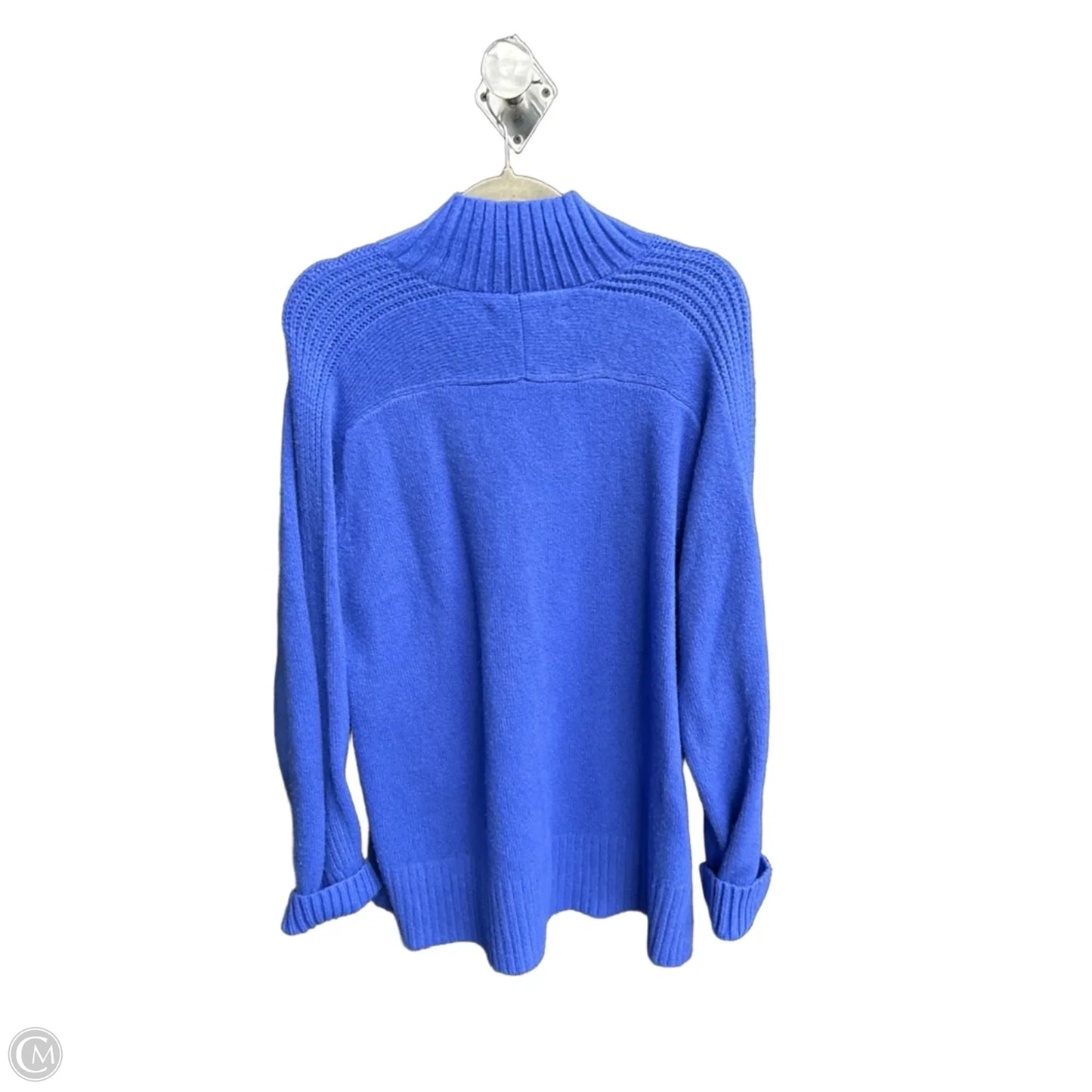 Sweater By Loft In Blue, Size: L