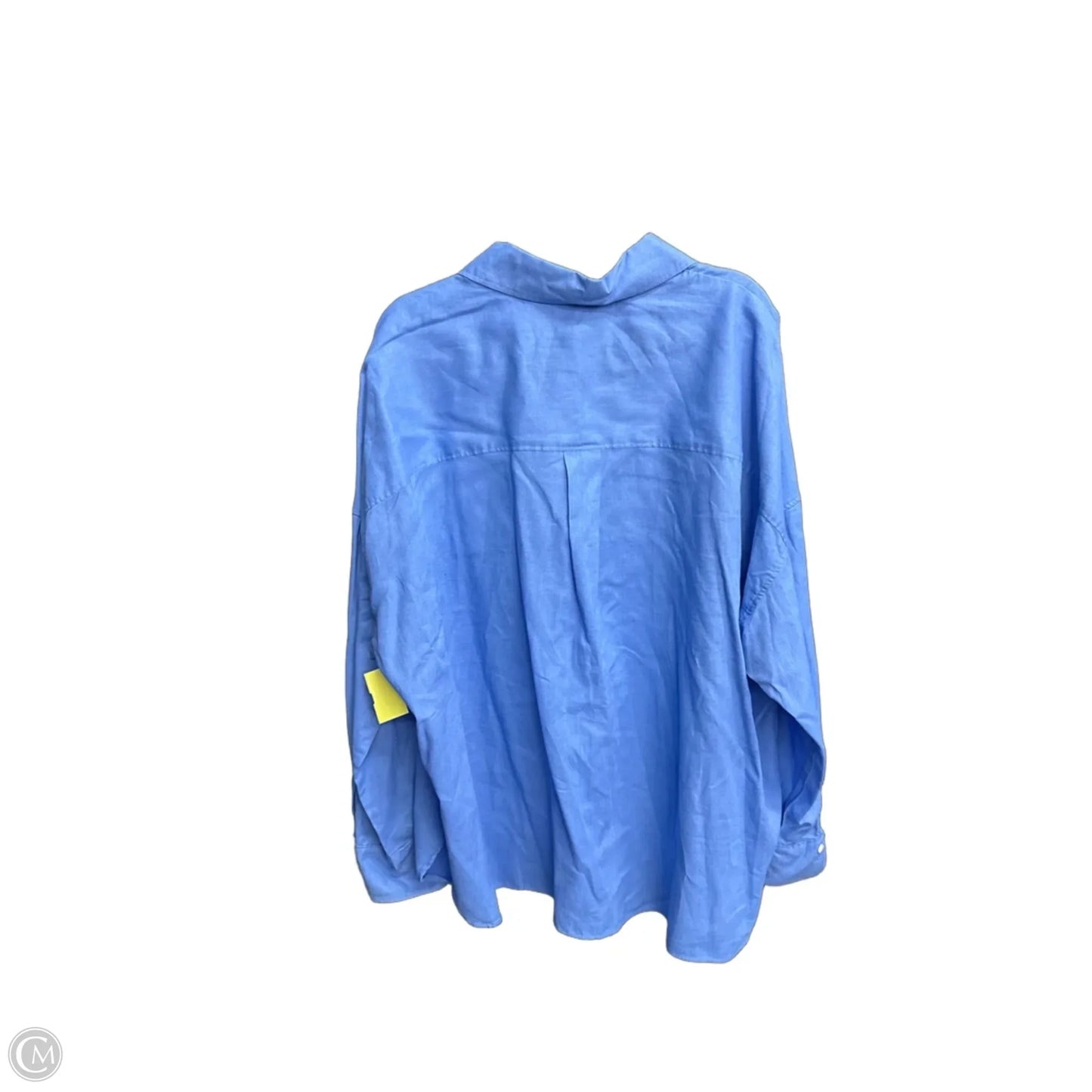 Top Long Sleeve Basic By H&m In Blue, Size: Xl