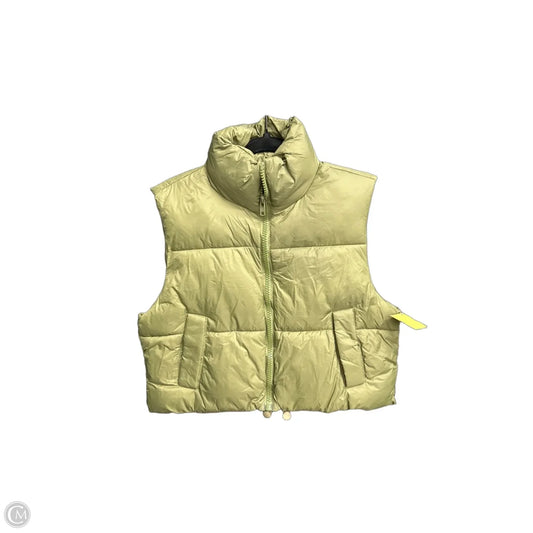 Vest Puffer & Quilted By Clothes Mentor In Green, Size: M