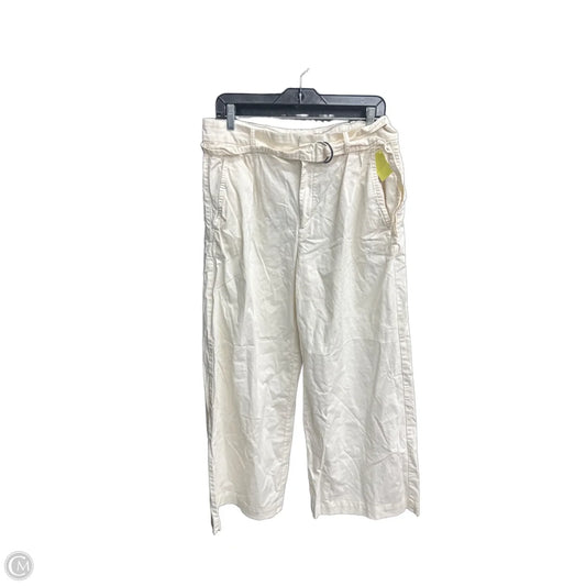 Pants Wide Leg By Everlane In Cream, Size: 10