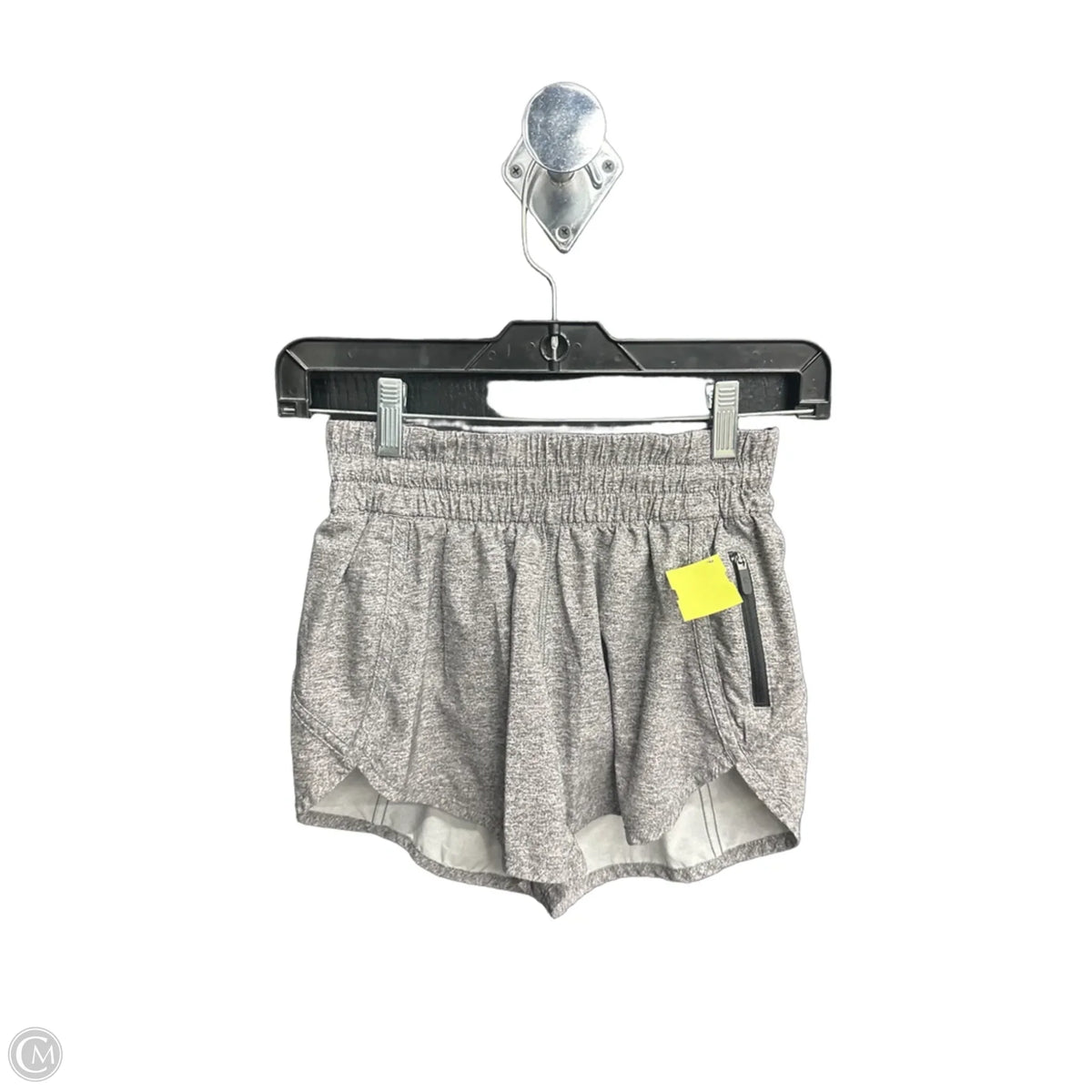 Athletic Shorts By Lululemon In Grey, Size: 4