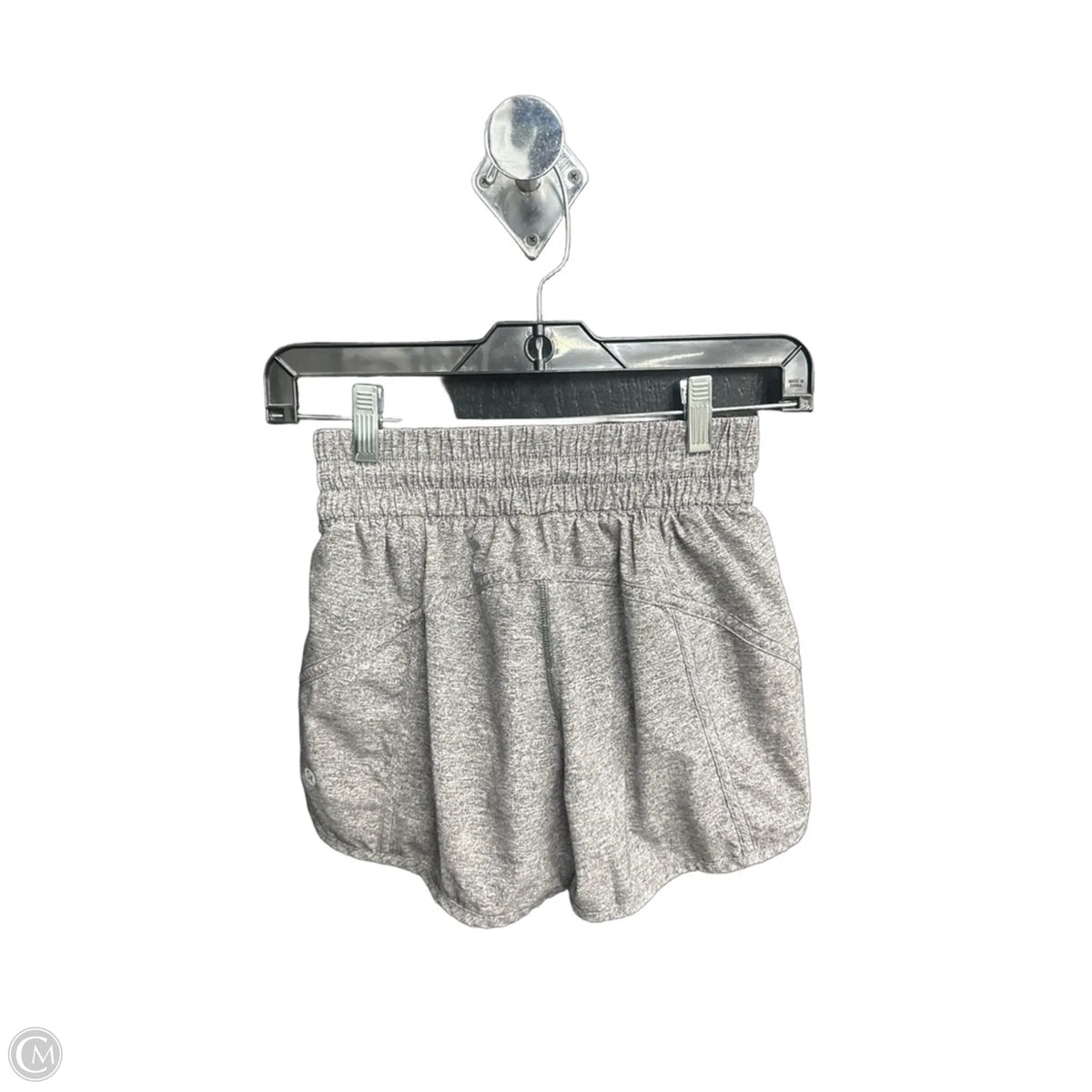 Athletic Shorts By Lululemon In Grey, Size: 4
