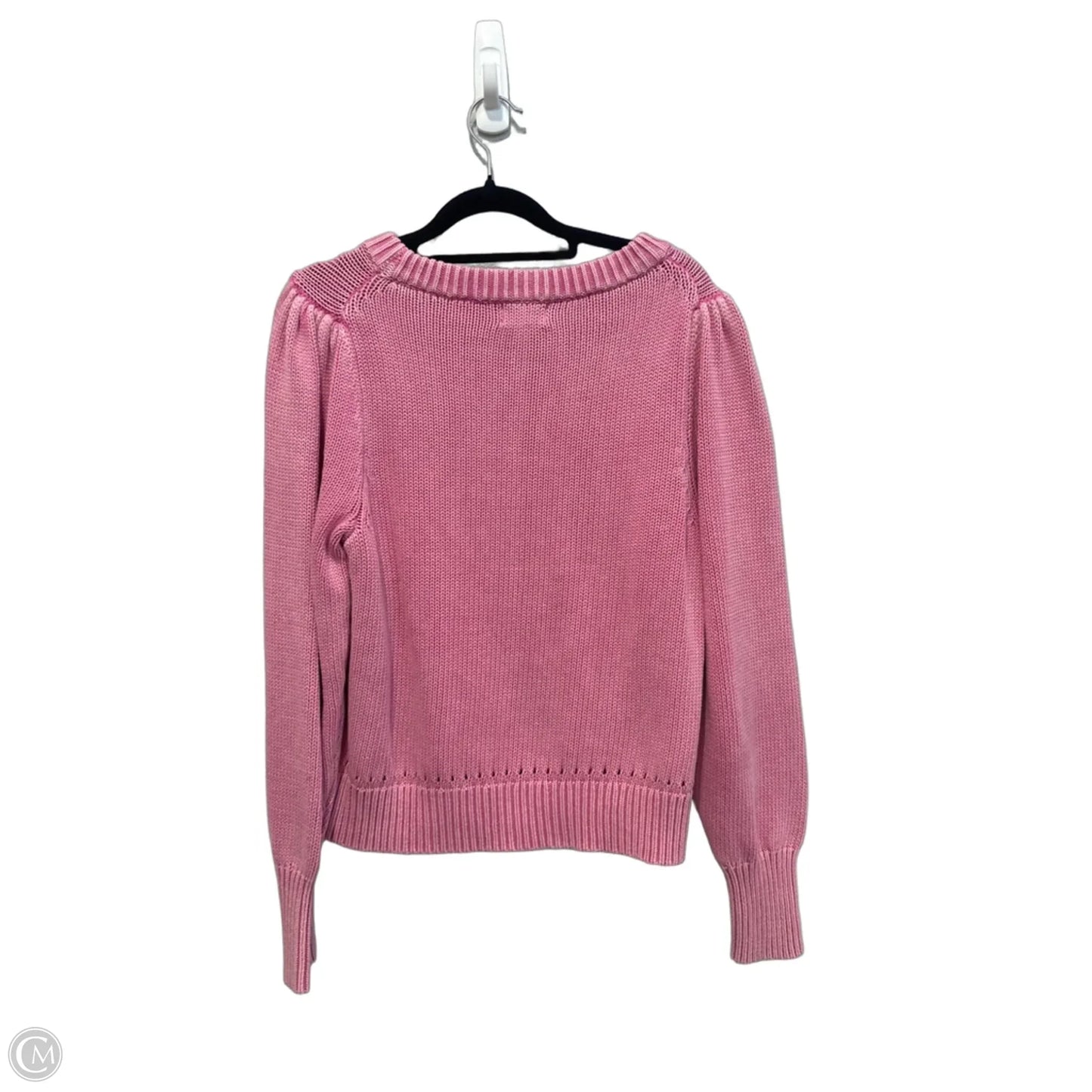 Sweater By Scoop In Pink, Size: M