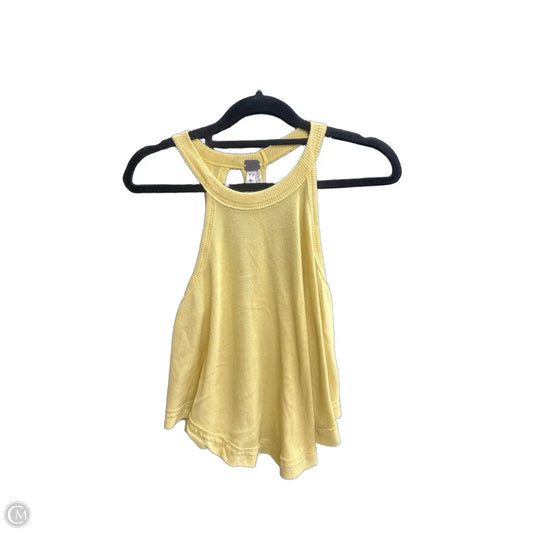 Tank Top By We The Free In Yellow, Size: Xs