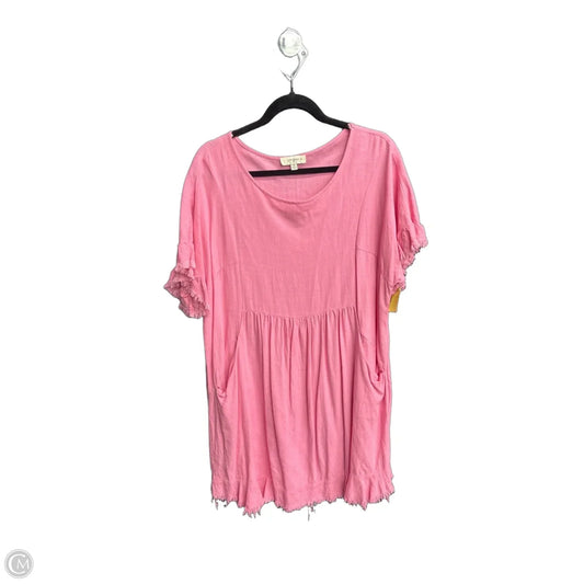 Dress Casual Midi By Umgee In Pink, Size: Xl