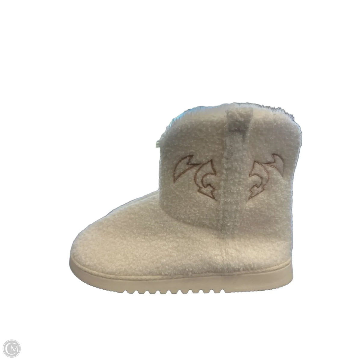 Boots Ankle Flats By Mia In White, Size: 8