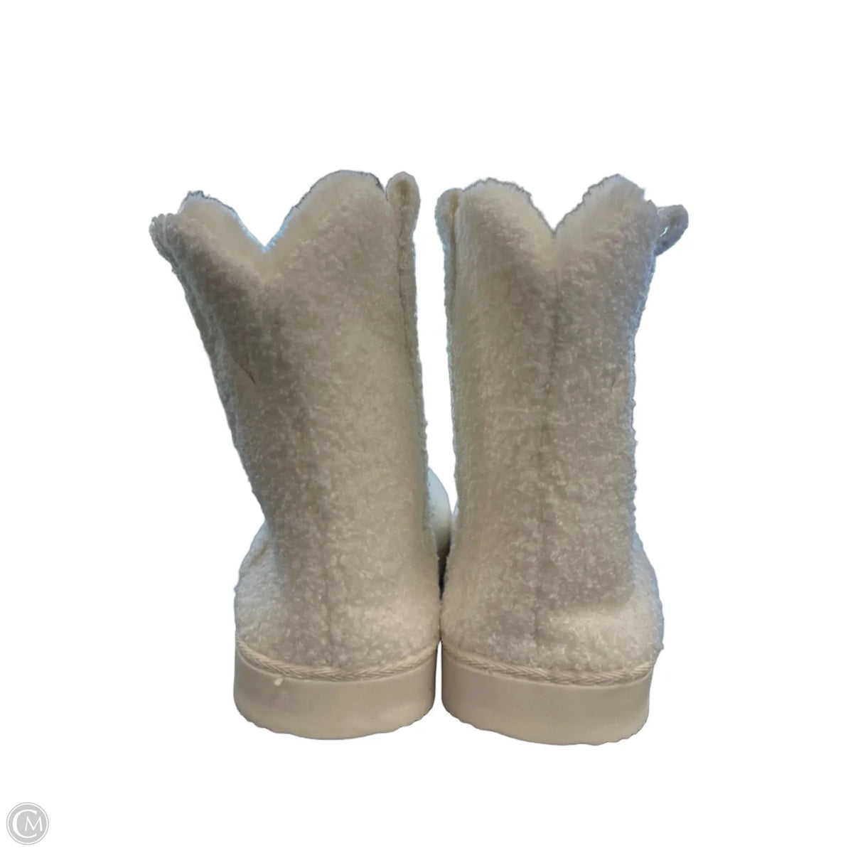 Boots Ankle Flats By Mia In White, Size: 8
