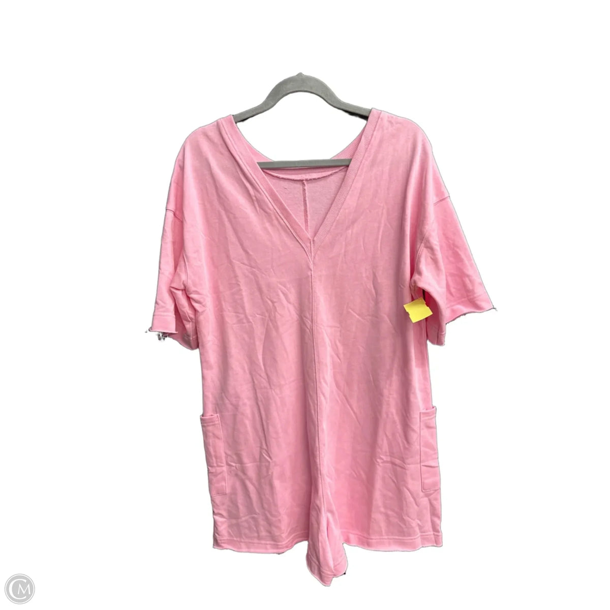 Romper By Clothes Mentor In Pink, Size: L