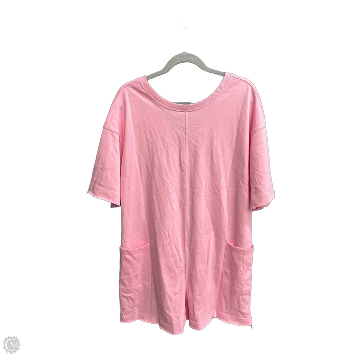 Romper By Clothes Mentor In Pink, Size: L