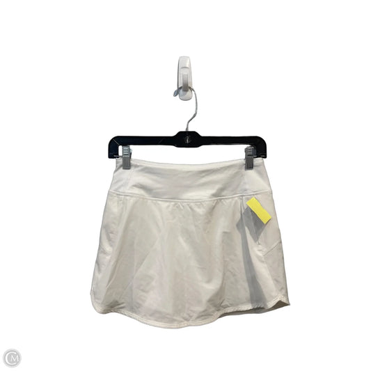 Athletic Skirt By Outdoor Voices In White, Size: S