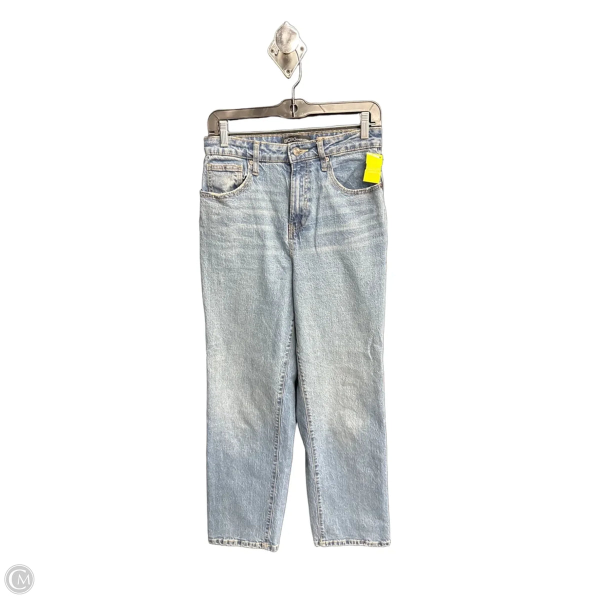 Jeans Straight By Bcbgeneration In Blue Denim, Size: 6