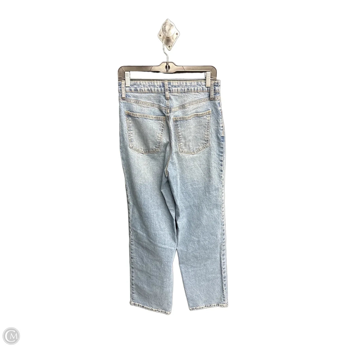 Jeans Straight By Bcbgeneration In Blue Denim, Size: 6