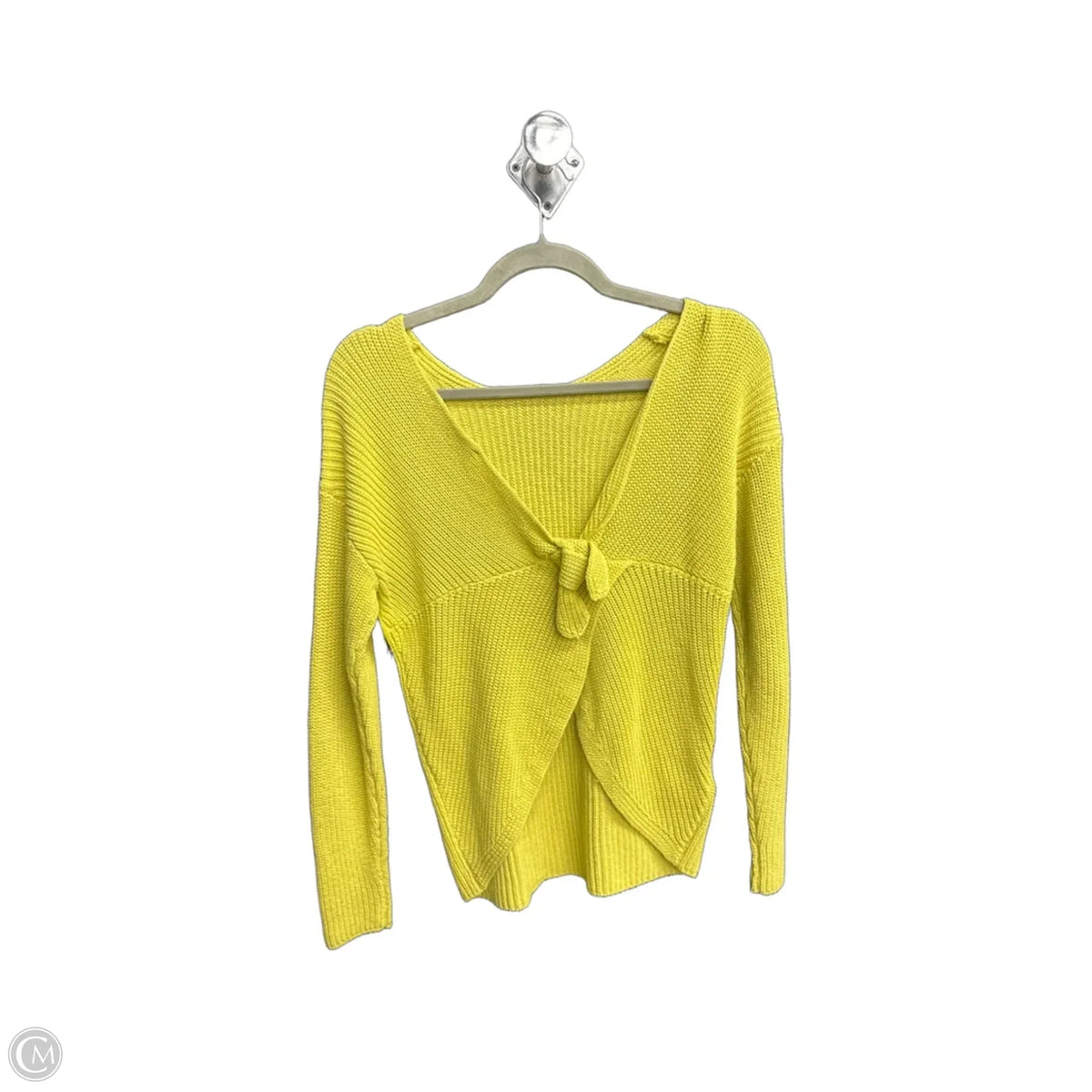 Sweater By Loft In Yellow, Size: Sp