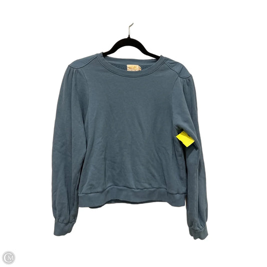 Sweatshirt Crewneck By Nation Ltd In Blue, Size: S