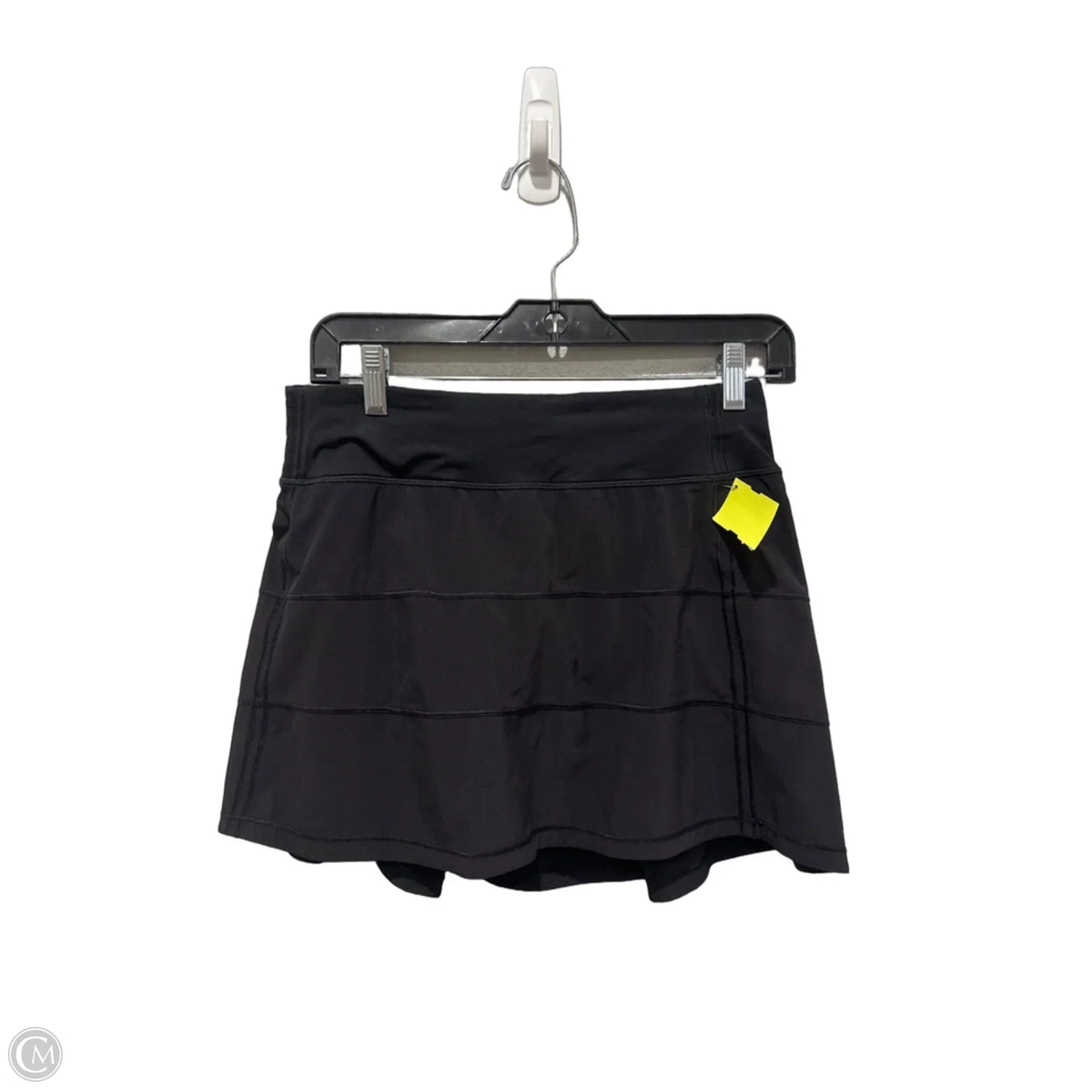 Athletic Skort By Lululemon In Black, Size: S