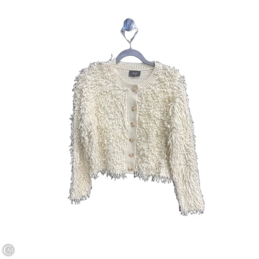 Sweater Cardigan By Vici In Cream, Size: S