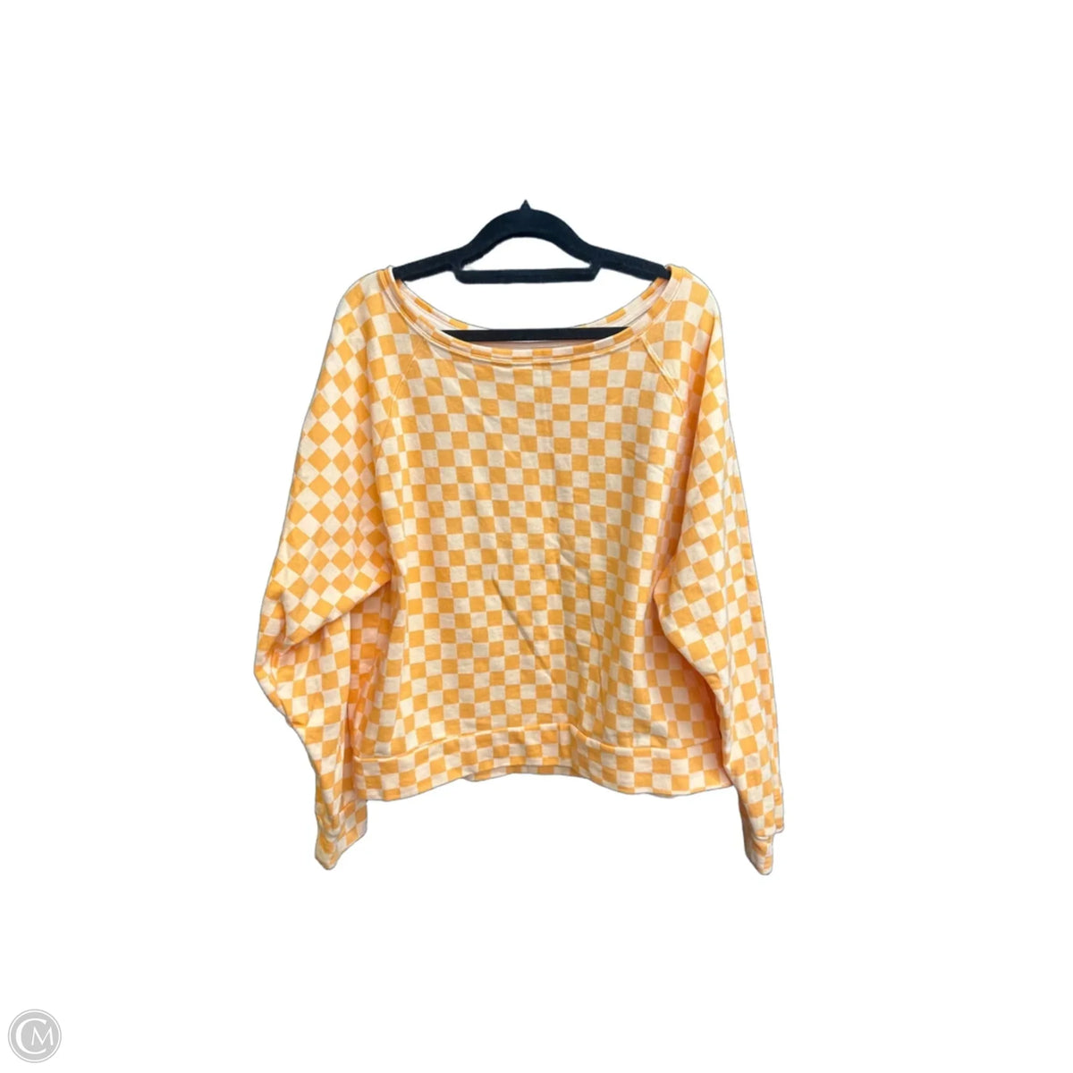 Top Long Sleeve By Gap In Orange, Size: M
