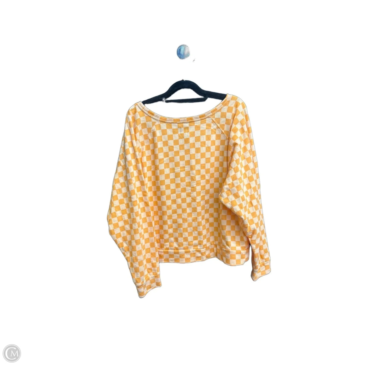 Top Long Sleeve By Gap In Orange, Size: M