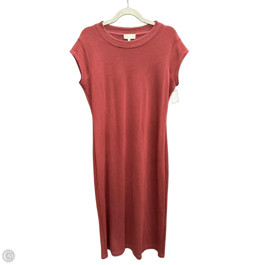 Dress Casual Maxi By Entro In Red, Size: L