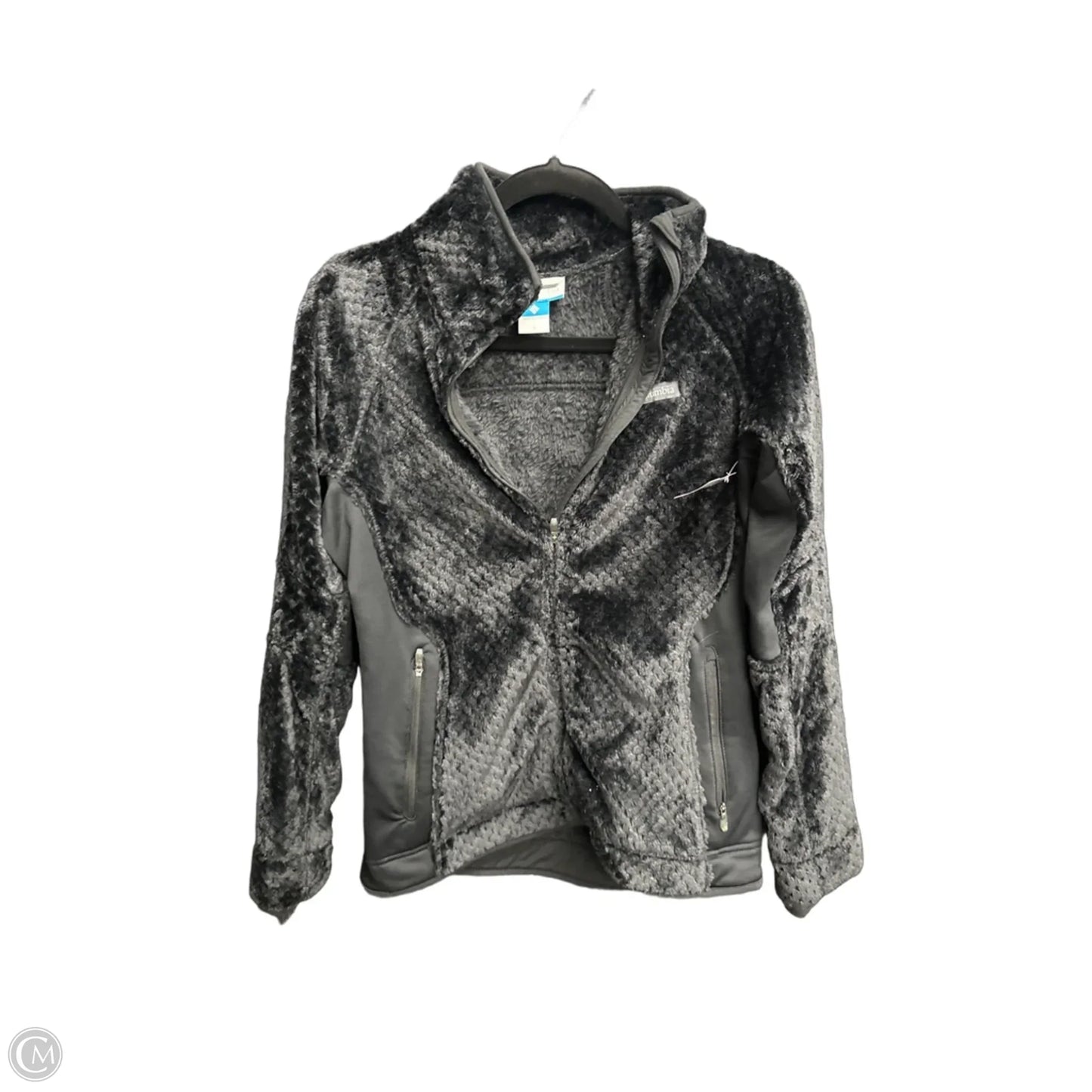 Jacket Faux Fur & Sherpa By Columbia In Black, Size: S