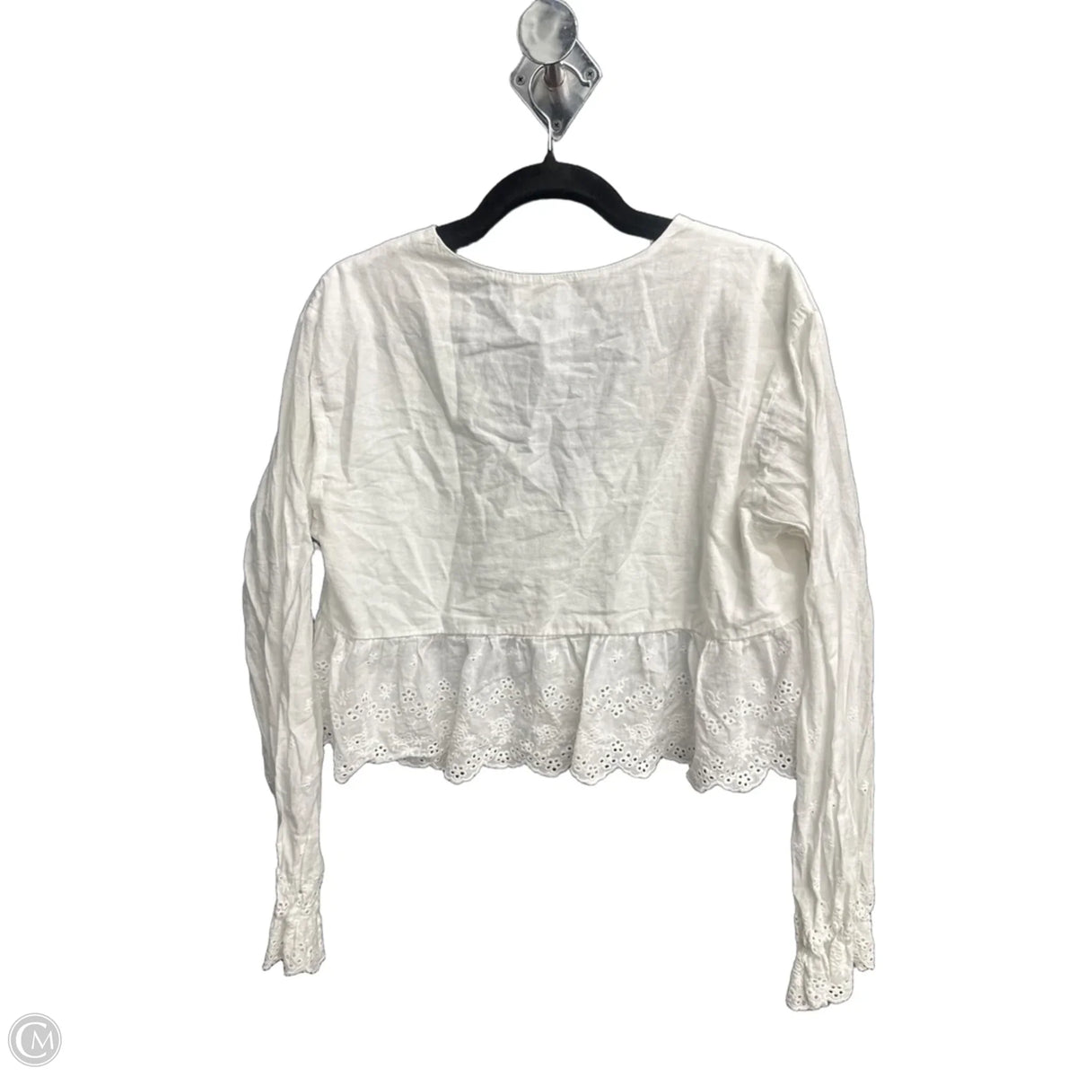 Top Long Sleeve By Altard State In White, Size: M