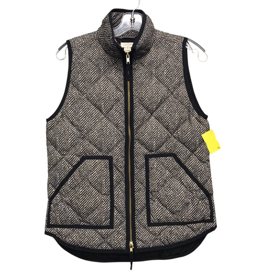 Vest Puffer & Quilted By J. Crew In Black, Size:Xs