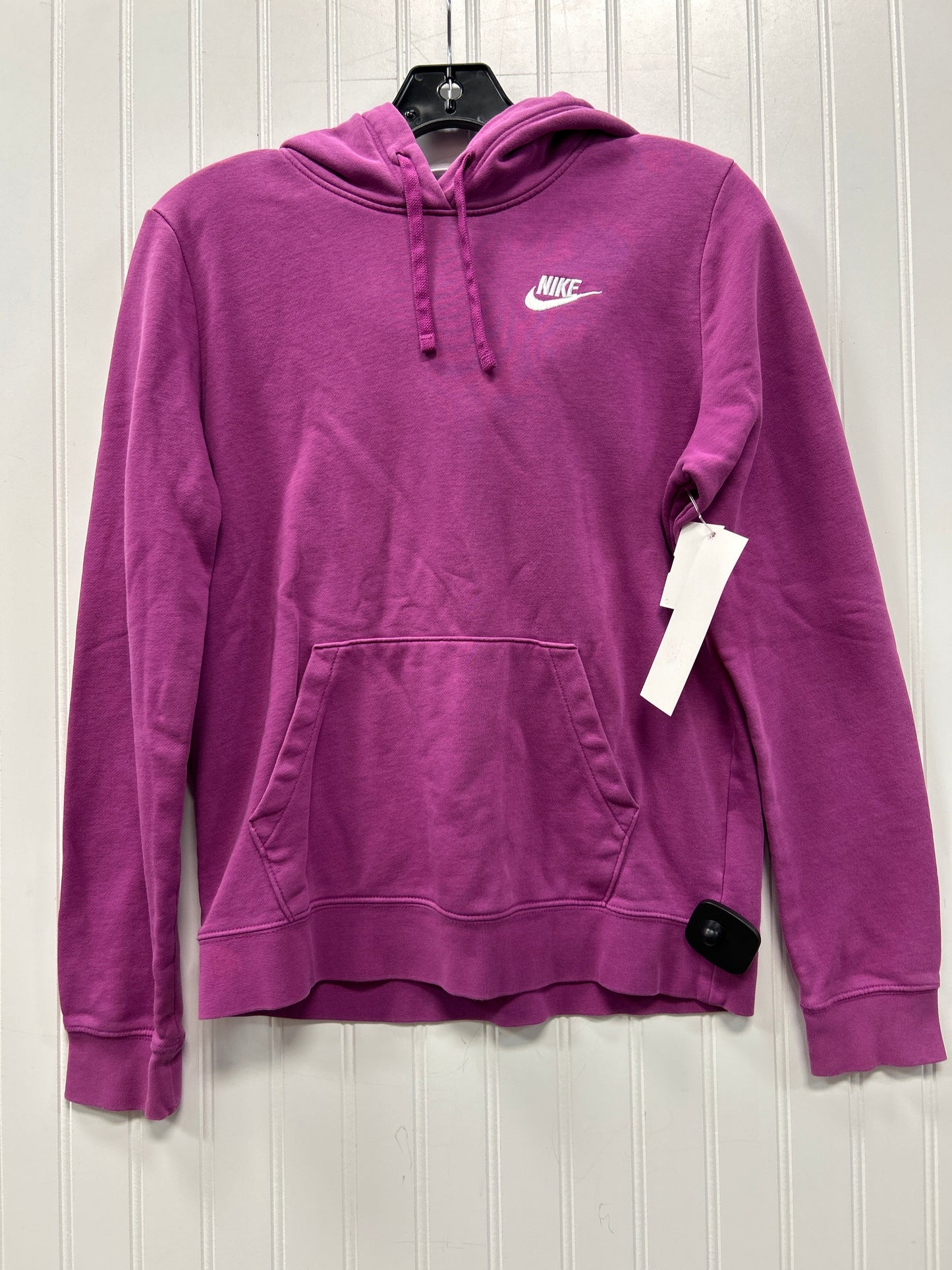 Sweatshirt Hoodie By Nike Apparel In Purple, Size:S