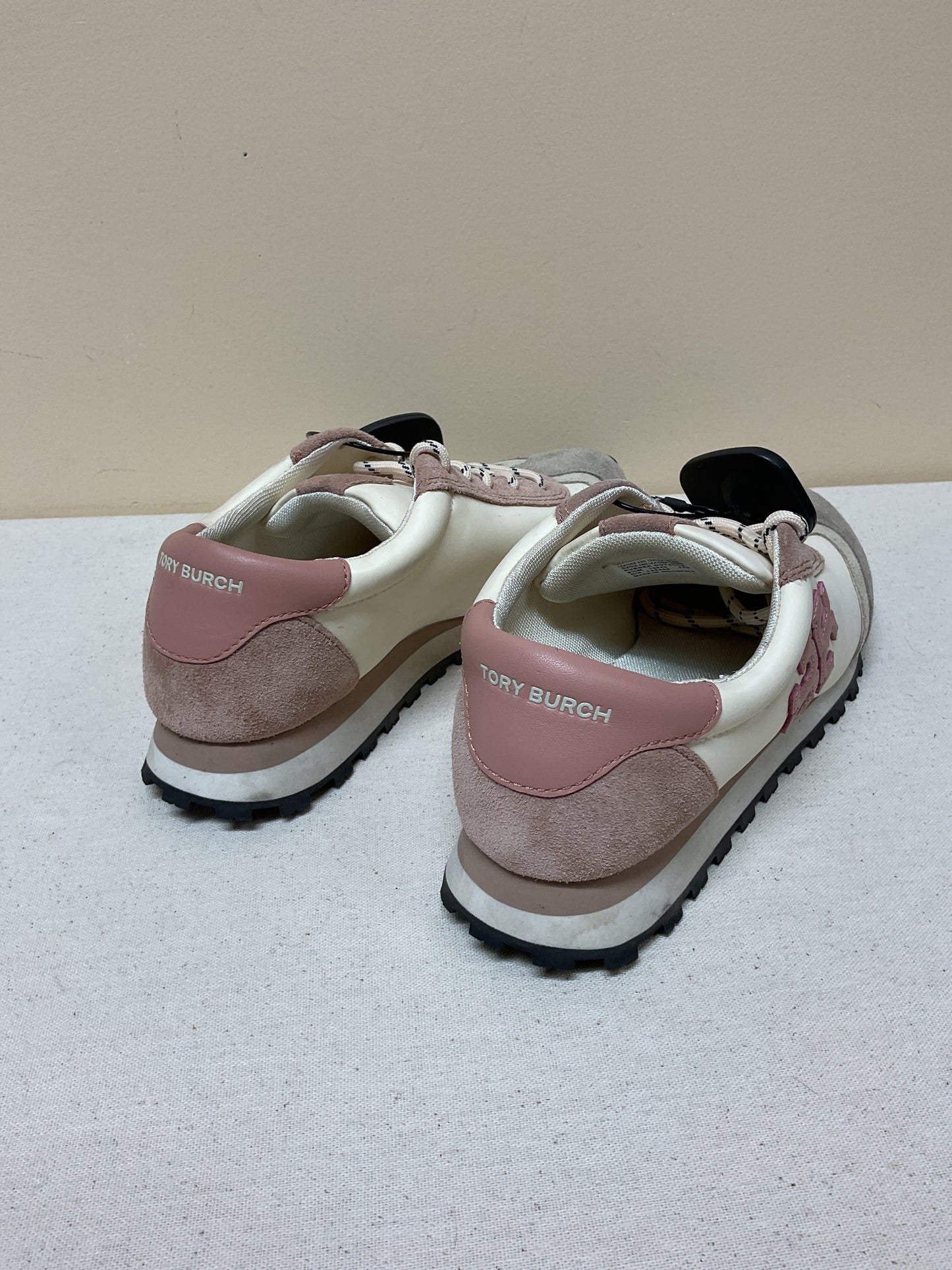 Shoes Designer By Tory Burch In Pink & Tan, Size:8.5