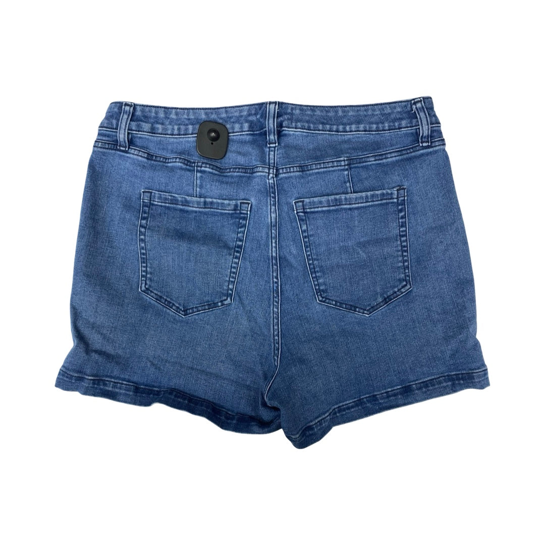Shorts By Lane Bryant In Blue Denim, Size:16