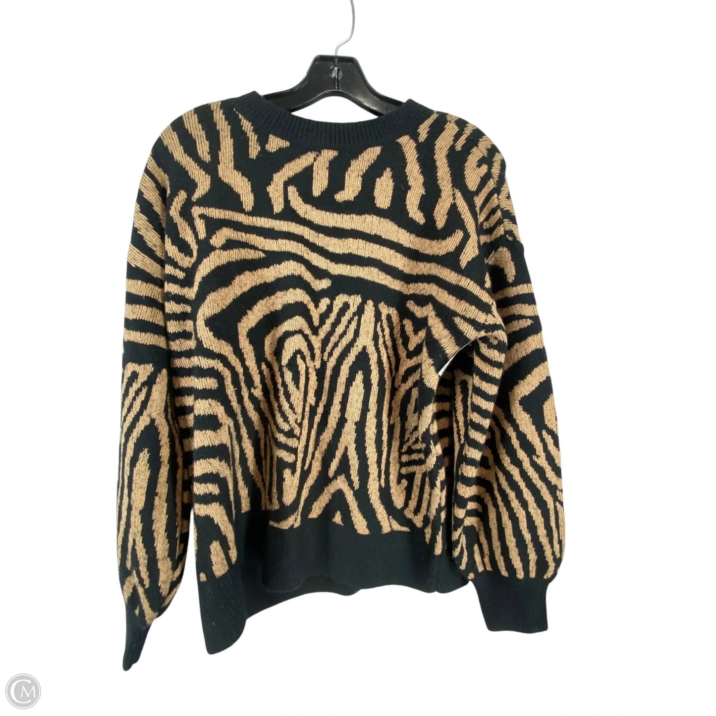 Sweater By Ann Taylor In Animal Print, Size: S