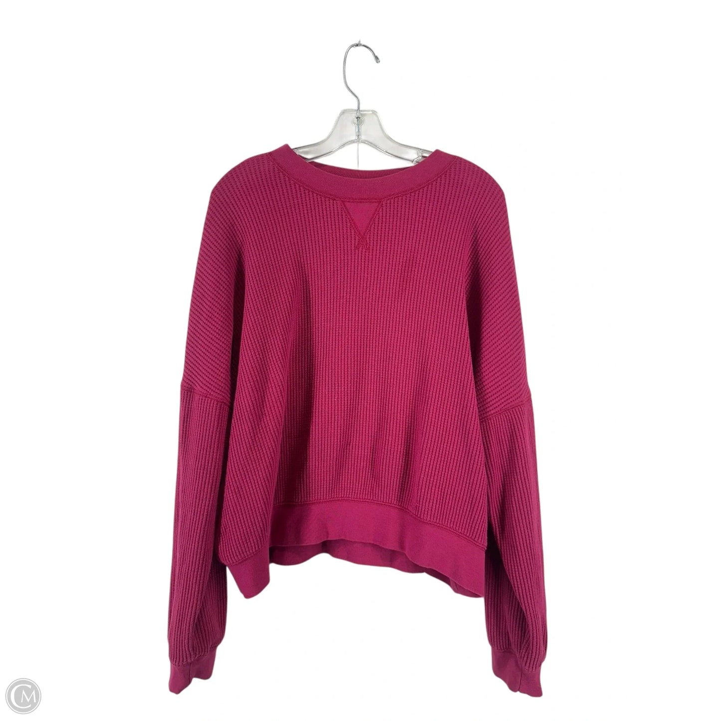 Top Long Sleeve By Gap In Pink, Size: Xl