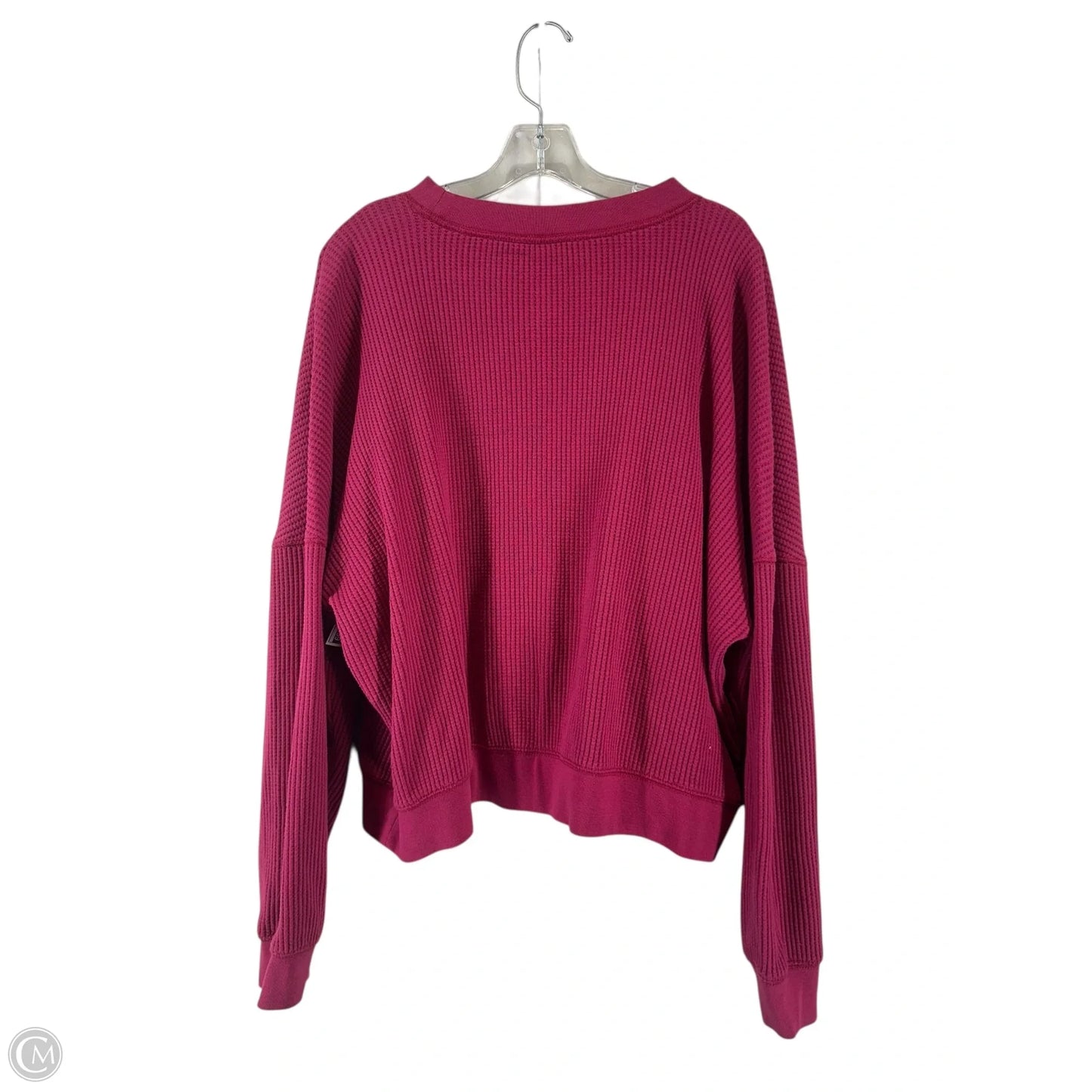 Top Long Sleeve By Gap In Pink, Size: Xl