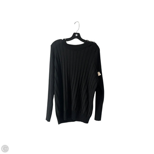 Sweater By Lane Bryant In Black, Size: 2x