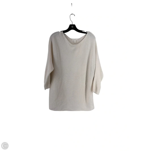 Sweater By H&m In Cream, Size: M