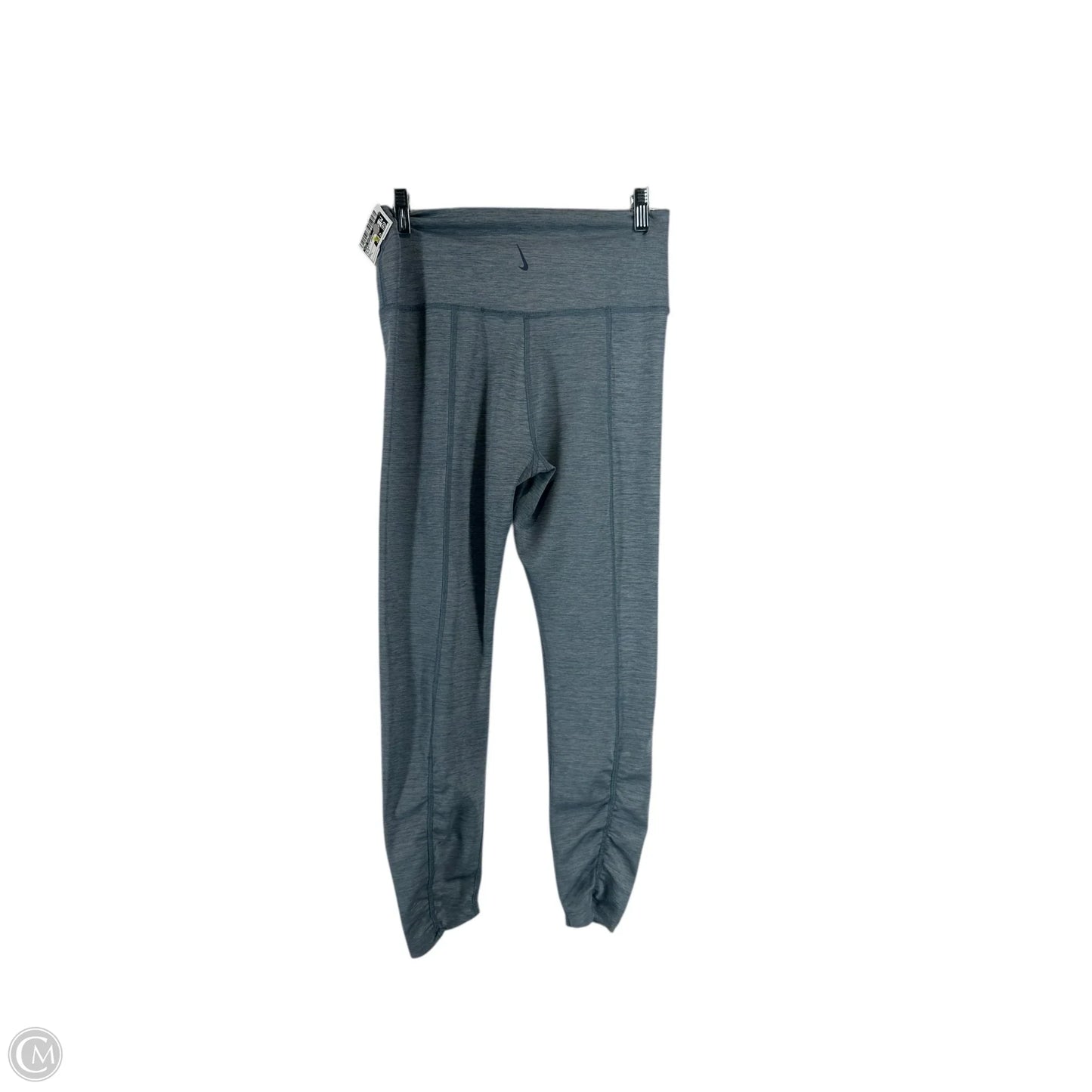 Athletic Leggings By Nike Apparel In Blue, Size: L