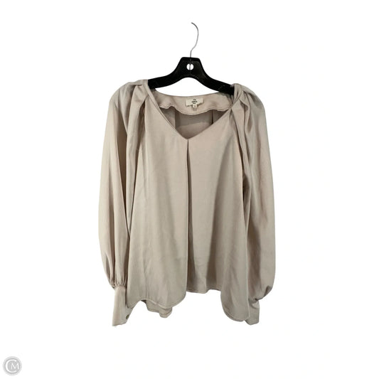 Top Long Sleeve By Entro In Pink, Size: S