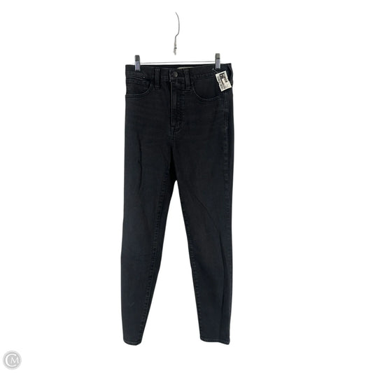 Jeans Skinny By Madewell In Black, Size: 26
