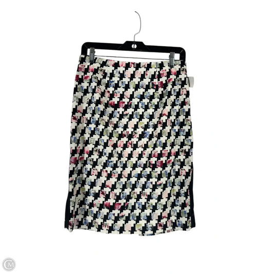 Skirt Midi By White House Black Market In Multi-colored, Size: 6