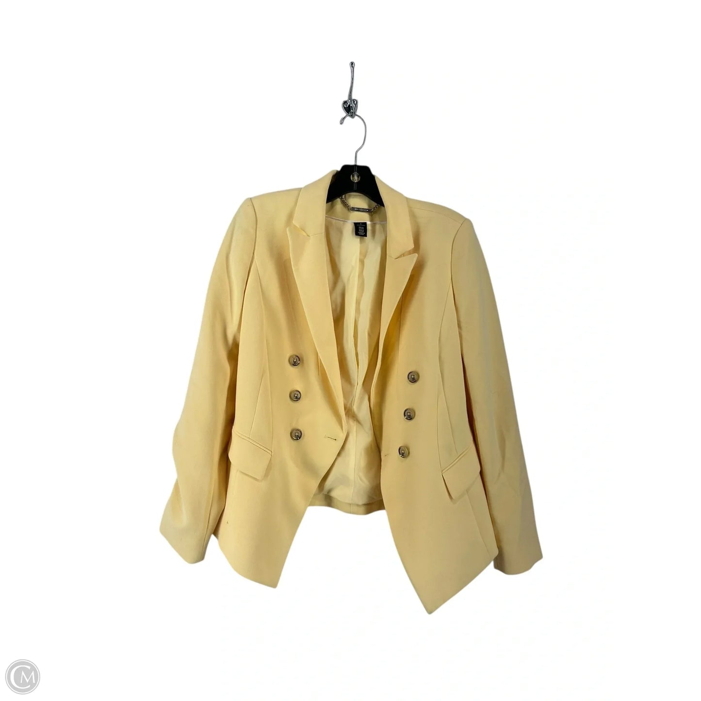 Blazer By White House Black Market In Yellow, Size: 6